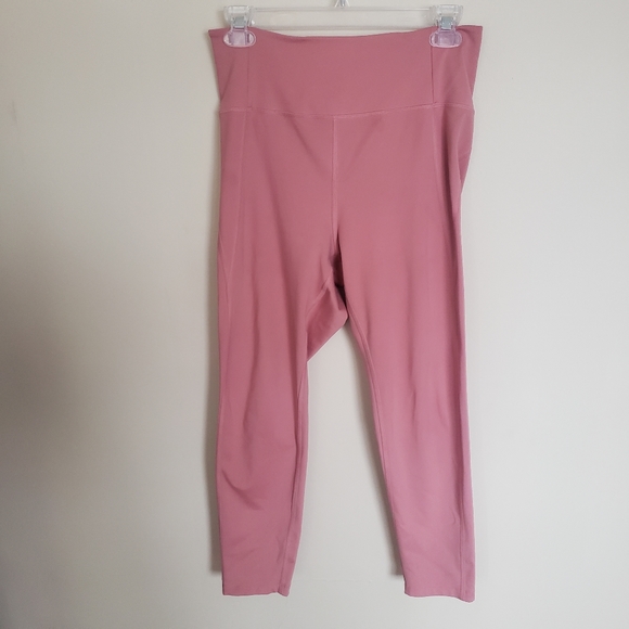 Girlfriend Collective Dusty Rose Leggings Size Large - Picture 3 of 10